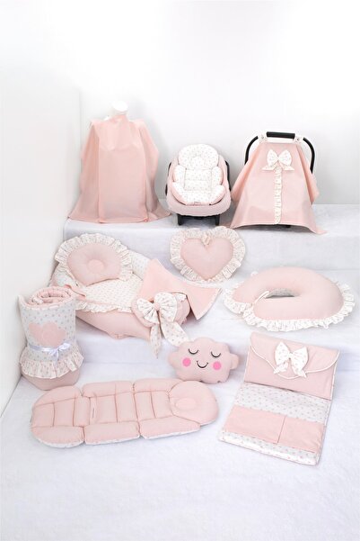 Umaybebek Babynest Puset Örtüsü Alt Açma Emzirme Yastığı Bel Destekli Ana Kuc...