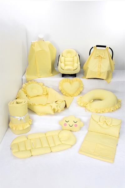 Umaybebek Babynest Puset Örtüsü Alt Açma Emzirme Yastığı Bel Destekli Ana Kuc...