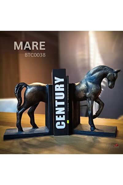 MÜKEMEL حامل كتب حصان كامل مصنوع يدويًا، الخيار الأمثل لتنظيم أرففك - تصميم أصلي مثالي