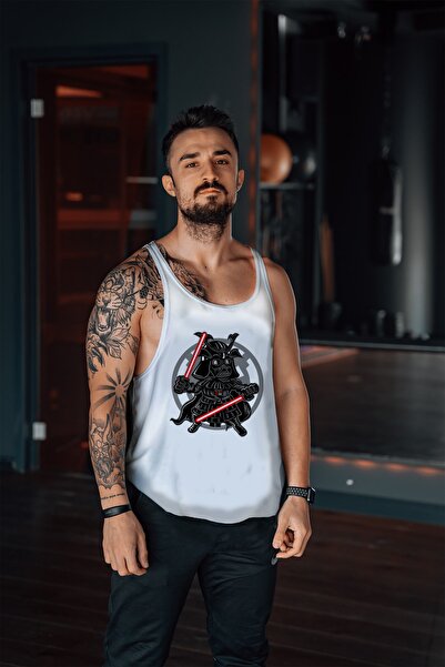 Freeyez Majica bez rukava za sportaše Darkside Samurai Gym Fitness