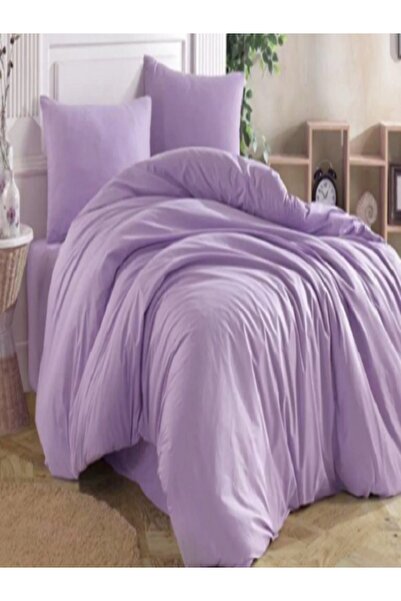miss linda home collection Bračni Ranforce Lila Set posteljine