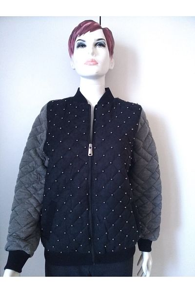 anne moda ankara Palton elegant de iarnă matlasat