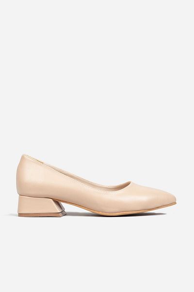 Adım Adım Women's Nude Color Low Heel Shoes