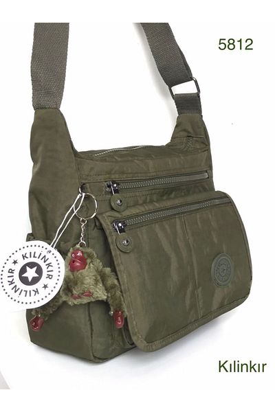 Klinkır Kılinkır Messenger Bag Multi-Pocket Cross Strap Rain Resistant Fabric