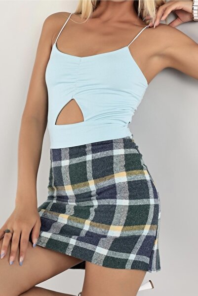 JOAQUIM Basic Dekolte Detay Büstiyer • Askılı Crop Top