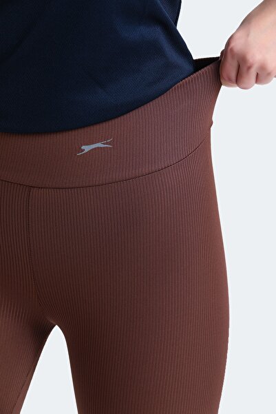 Slazenger Kımball Ktn Γυναικείο Καλσόν Καφέ