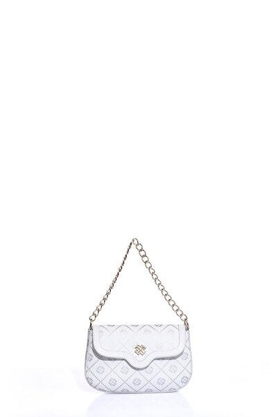 Fossil White Women's Shoulder Bag 05FS23Y441