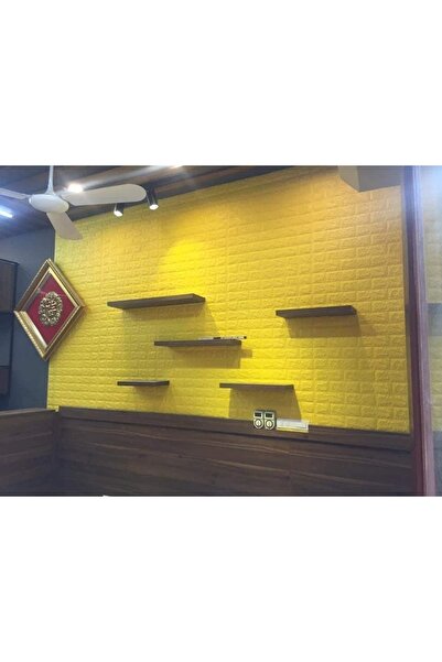 Renkli Duvarlar Kendinden Yapışkanlı 3d Duvar Kağıdı Paneli Nw138-70x38 Cm