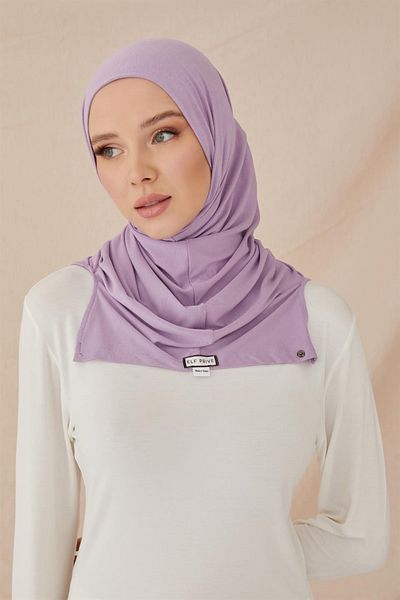 ELF PRIVE Premium Combed Cotton Bonnet-lilac