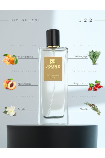 JOURE PERFUME Joure J22 - Çiçeksi Pudralı Meyveli Kokulu 50ml Kalıcı Edp Kadı...