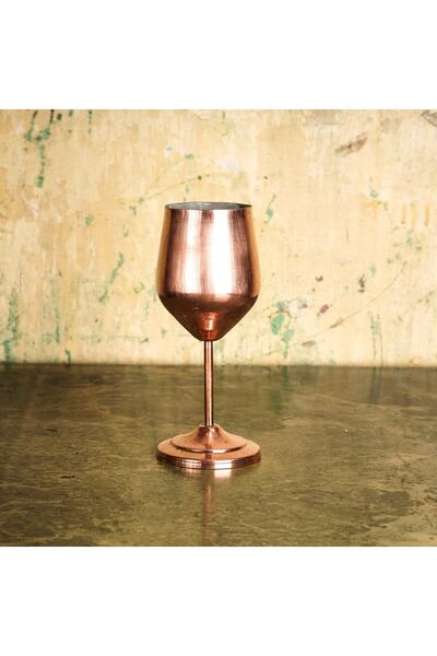 Galatelier Bakır Kırmızı Şarap Kadehi