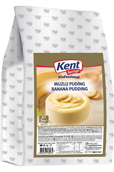 Kent Boringer Muzlu Puding 3 Kg