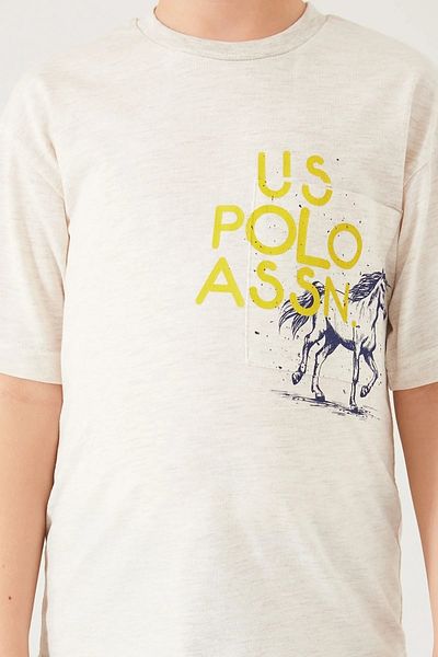 U.S. Polo Assn. Us Polo 100% Cotton Waiter Boy Παιδικό Σετ Πιτζάμες 1319