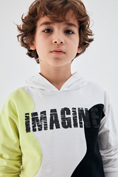 Nebbati Boy's Colorful Sweatshirt 23pssnb3405