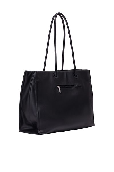usha blue label Handtasche - Schwarz - Unifarben