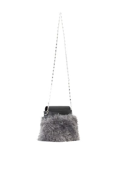 Faina Handtasche - Grau - Unifarben