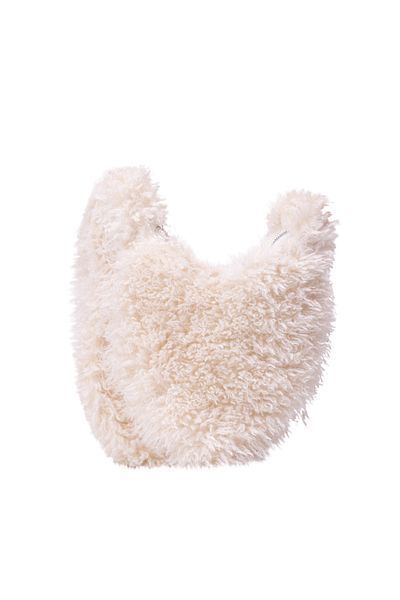myMo Tasche mit Teddyfell