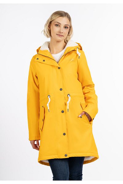 Icebound Regenmantel mit Teddyfutter urban rain