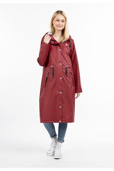 Schmuddelwedda Regenjacke - Rot - Parka