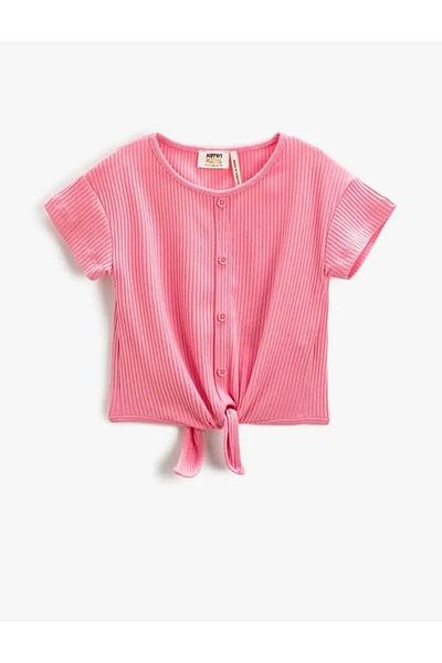 Koton Tricou Fetă Roz 3skg10026ak