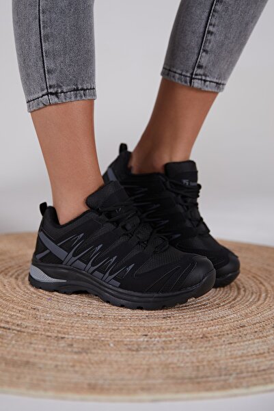 Tonny Black Ankle Boots - Black - Wedge