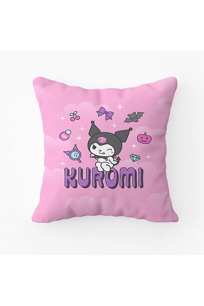 Puffbutik Kuromi Pink Pillow