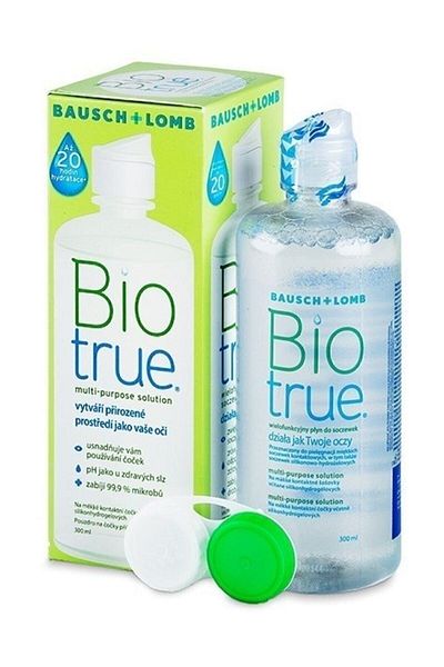 Biotrue Bio True 300 ml Multi-Purpose Contact Lens Care Solution 2024/09