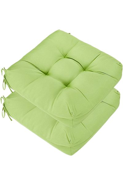 puffiber Fluffy Chair Cushion with Special Button Pattern