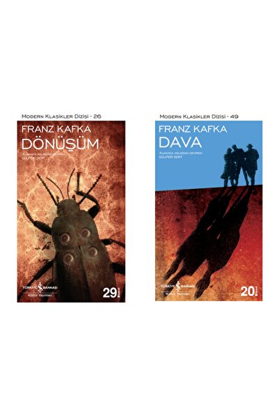 TÜRKİYE İŞ BANKASI KÜLTÜR YAYINLARI Dönüşüm + Dava- 2 Kitap Set - Iş Bankası ...