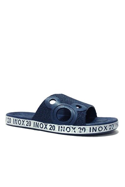 inox Navy Blue Non-Slip Sole Anatomical Comfort Slippers