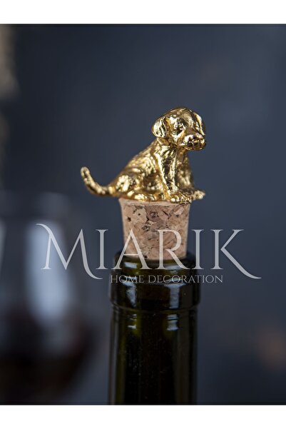 MIARIK DESIGN & DEKORASYON Kopek Şışe Mantar , Şarap Mantarı , Şarap Tıpası ,...
