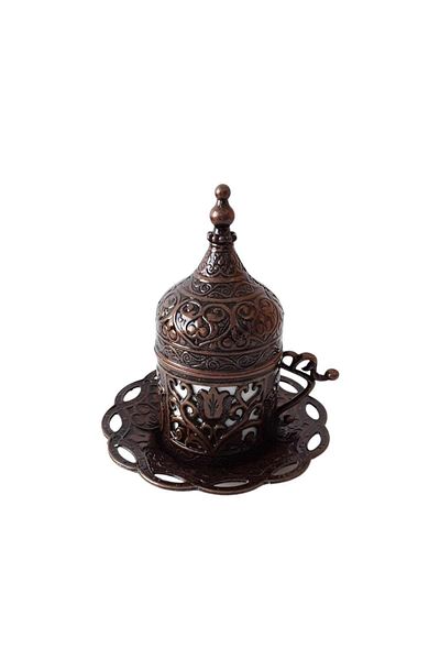 kapadokyahediyelik Turkish Coffee Cup, Double Cast Coffee Pot