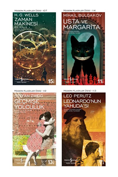 TÜRKİYE İŞ BANKASI KÜLTÜR YAYINLARI Zaman Makinesi Bir Buluş + Usta Ve Margar...