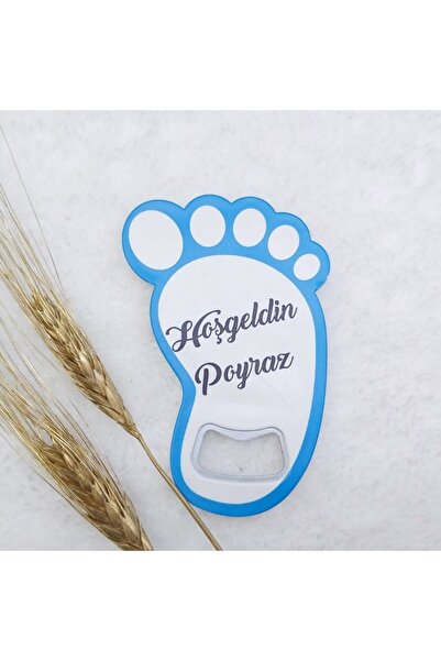 Hayaller Dükkanı 30 Adet Ayak Açacak Magnet 8x6 Cm Uv Erkek Bebek Magnetleri ...