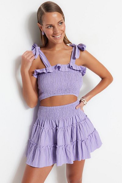 Trendyol Collection Zweiteiler - Lila - Regular Fit