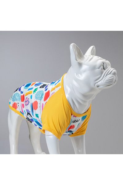 Lindodogs Art Small Medium And Large Breed Dog T-shirt