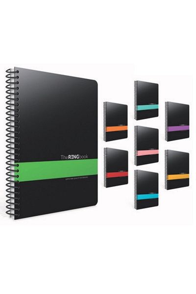 Gıpta The Ring Book A4-100 Leaf - Caiet cu spirală cu linii