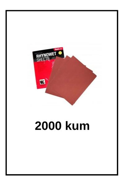 GREENCAR WASH Indasa Tabaka Sulu Zımpara P2000