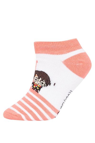 DeFacto Ciorapi ghete din bumbac din 3 piese Harry Potter pentru fete