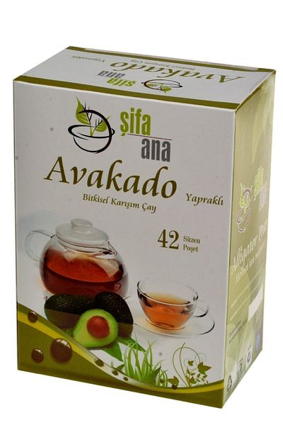 ŞİFA ANA Avocado Leaf Herbal Mix Tea 42 Count