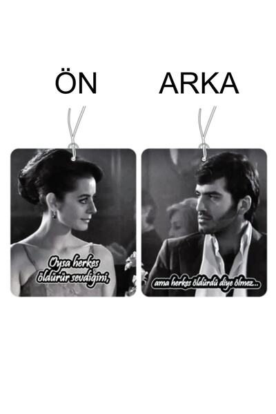 Jethızında Ezel Dizisi Ramiz - Selma Tasarımlı Oto Kokusu