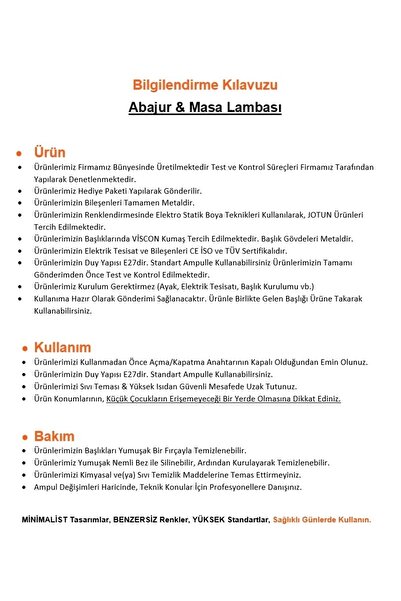 MINIMAL ETICARET VE BILGI TEKNOLOJILERI Lotus Gold - White Koni Cam Abajur