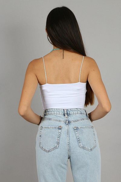Trn JNS Ice Snow Lycra Blugi largi cu talie super înaltă Pantaloni Palazzo
