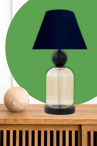 MINIMAL ETICARET VE BILGI TEKNOLOJILERI Lotus Gold Contrast Glass Cone Lampshade