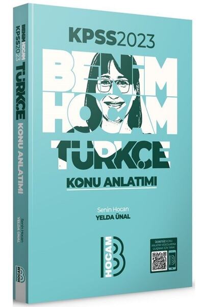 Benim Hocam Yayınları Benim Hocam 2023 Kpss Türkçe Konu Anlatımı - Yelda Ünal