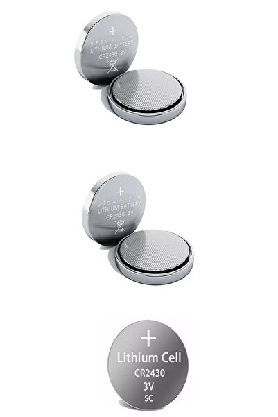 ATAELEKTRONİK 1 Kart 5 Adet Garaj Panjur Kepenk Otomobil Araba Kumanda Pili Cr2430 Cr 2430 Dl2430 Br2430 Kl2430