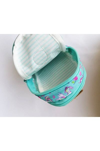 KAUKKO Nature Junior Τσάντα Μολύβι Τσάντα Unicorn Turquoise K2322