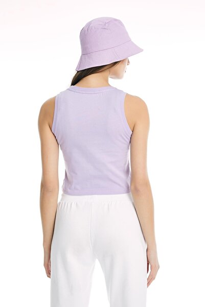 Ellesse Women's Lilac Crop Top Ef013-Lc