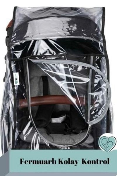 MorBebe Zippered Ultra Luxury Baby Stroller Raincoat