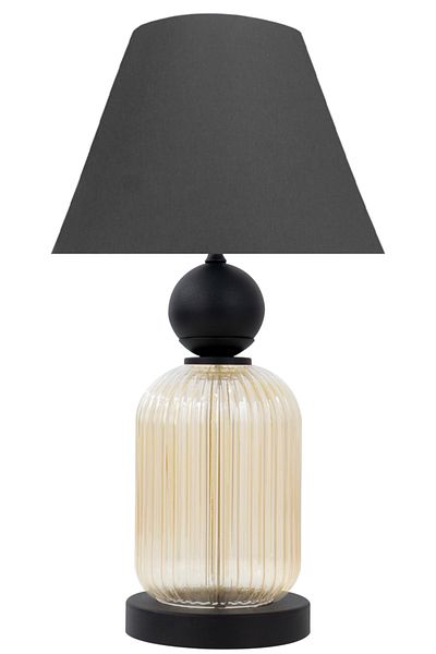 MINIMAL ETICARET VE BILGI TEKNOLOJILERI Lotus Gold Contrast Glass Cone Lampshade